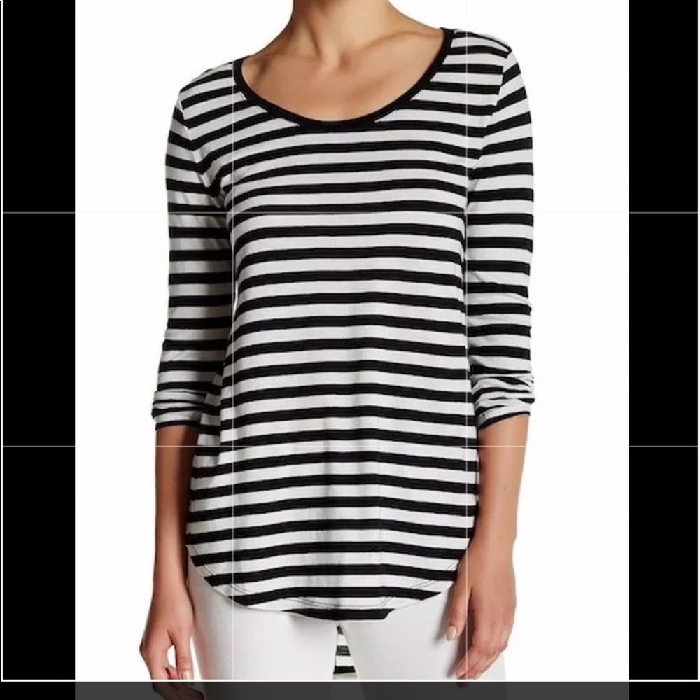 Abound black and white long sleeve